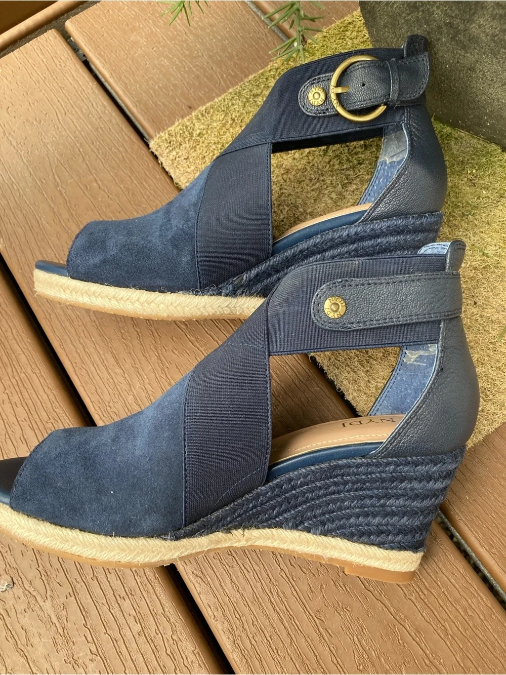 NYDJ faux suede